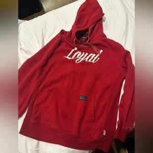 Publish red loyal hoodie